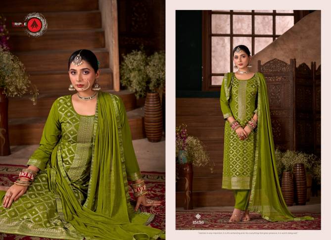 Loyal Vol 5 By Triple Aaa Viscose Muslin Dress Material Wholesale Shop In Surat